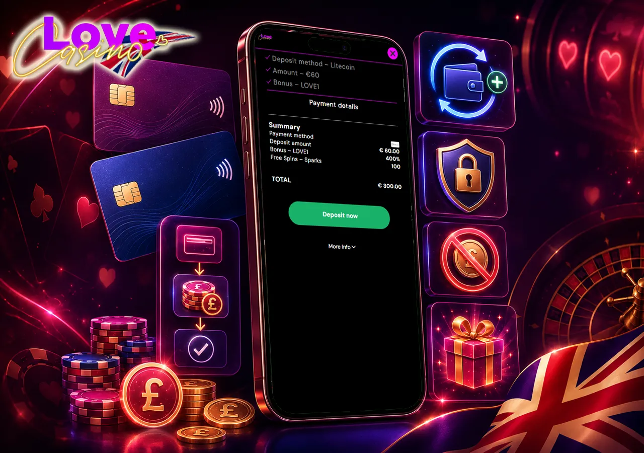 Love Casino UK Slots Live Games Welcome Bonus